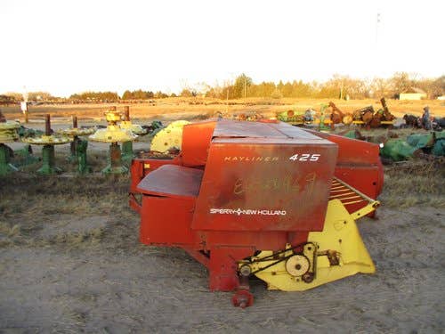 Used New Holland 425 Baler parts.