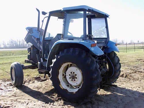 Used New Holland 4835 Tractor parts.
