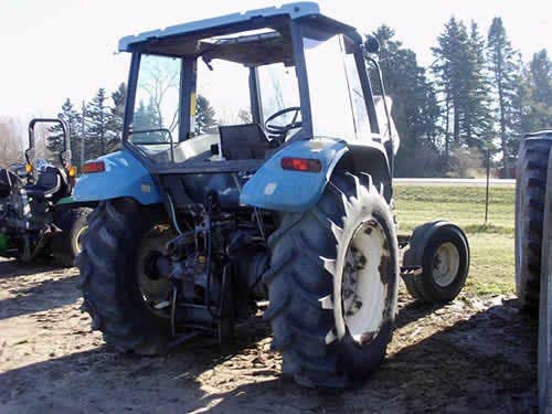Used New Holland 4835 Tractor parts.