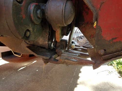 Used New Holland 499 Hay Cutting parts.