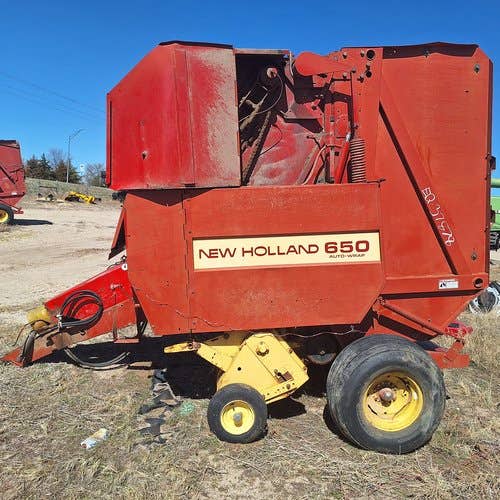 Used New Holland 650 Baler parts.
