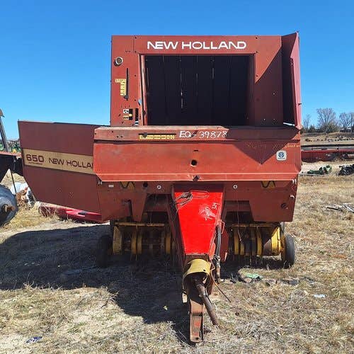 Used New Holland 650 Baler parts.