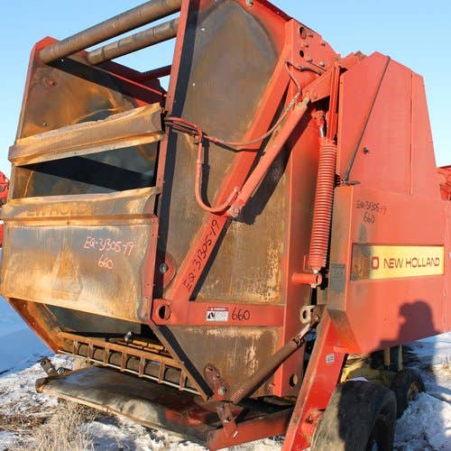 Used New Holland 660 Baler parts.