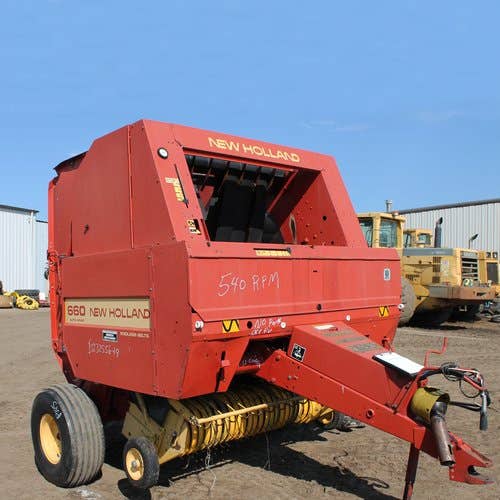 Used New Holland 660 Baler parts.