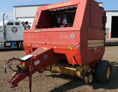 Used New Holland 660 Baler parts.