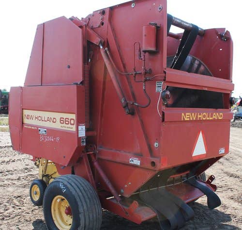 Used New Holland 660 Baler parts.