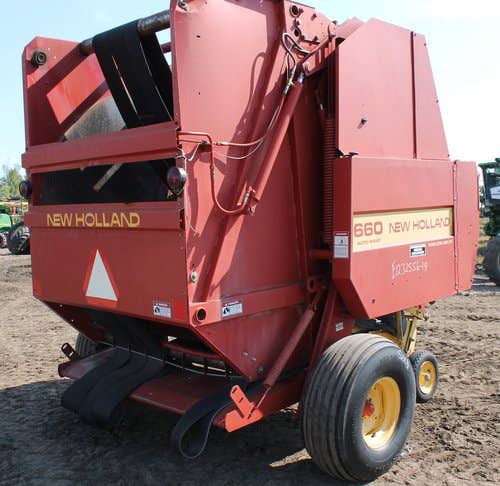 Used New Holland 660 Baler parts.