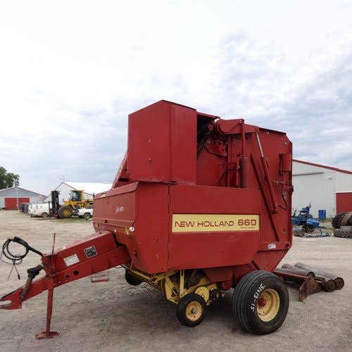 Used New Holland 660 Baler parts.