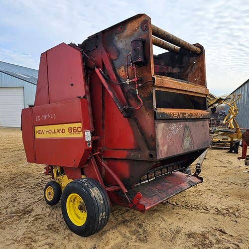 Used New Holland 660 Baler parts.