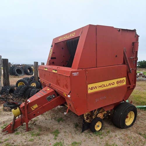 Used New Holland 660 Baler parts.