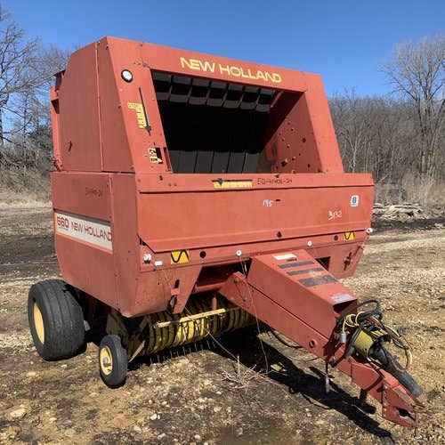Used New Holland 660 Baler parts.