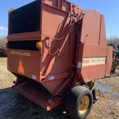 Used New Holland 660 Baler parts.
