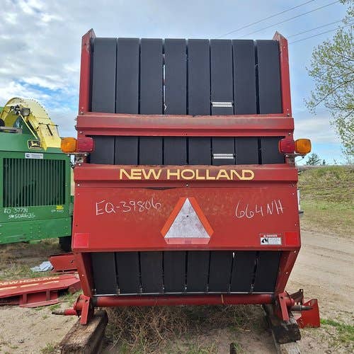 Used New Holland 664 Baler parts.