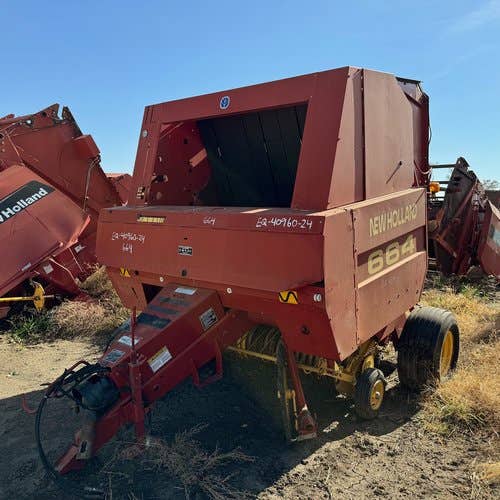 Used New Holland 664 Baler parts.