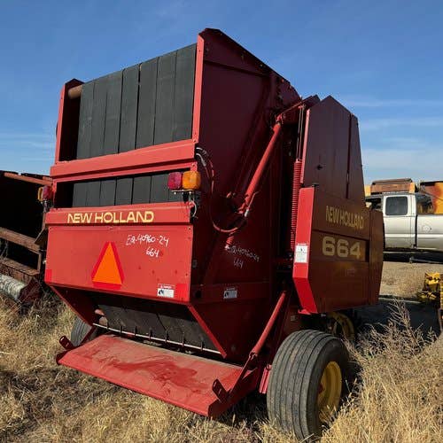 Used New Holland 664 Baler parts.