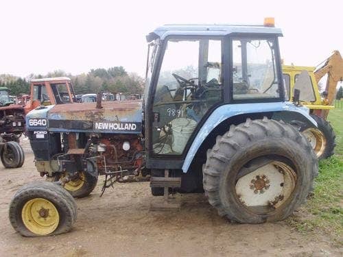 Used New Holland 6640 Tractor parts.