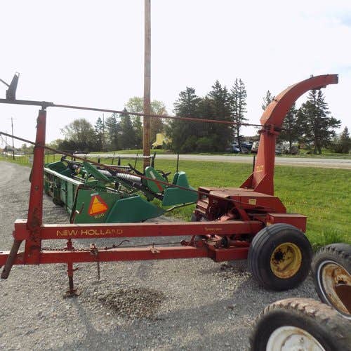 Used New Holland 717 Harvester parts.