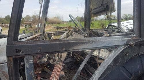 Used New Holland 7635 Tractor parts.
