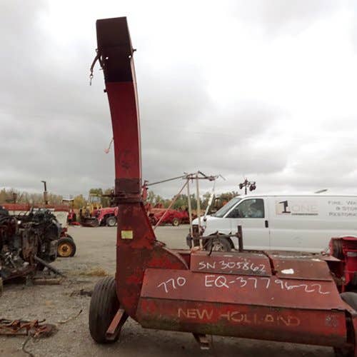 Used New Holland 770 Harvester parts.