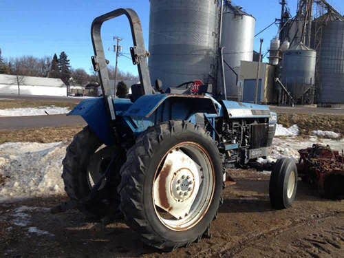 Used New Holland 7740 Tractor parts.