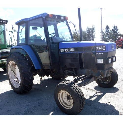 Used New Holland 7740 Tractor parts.