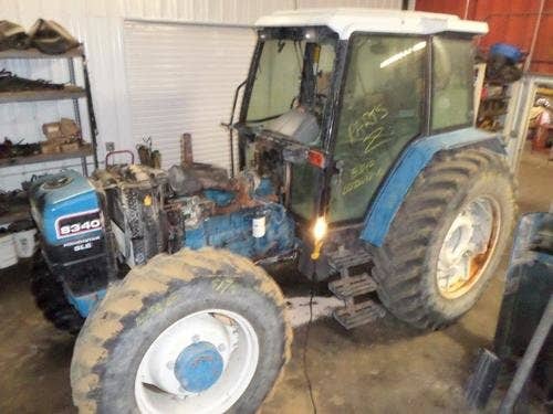 Used New Holland 8340 Tractor parts.