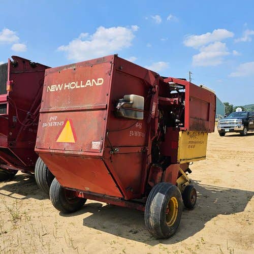 Used New Holland 848 Baler parts.