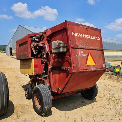 Used New Holland 848 Baler parts.