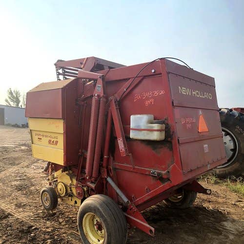 Used New Holland 849 Baler parts.