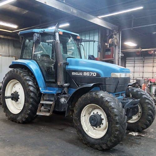 Used New Holland 8670 Tractor parts.