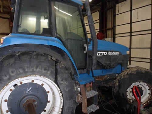 Used New Holland 8770 Tractor parts.