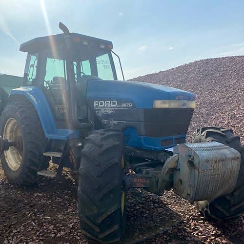 Used New Holland 8870 Tractor parts.