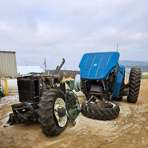 1997 Used New Holland 8870 Tractor parts.