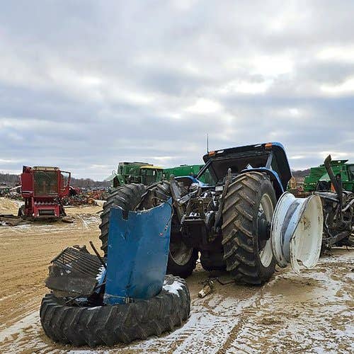 1997 Used New Holland 8870 Tractor parts.