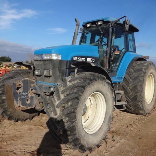Used New Holland 8870 Tractor parts.