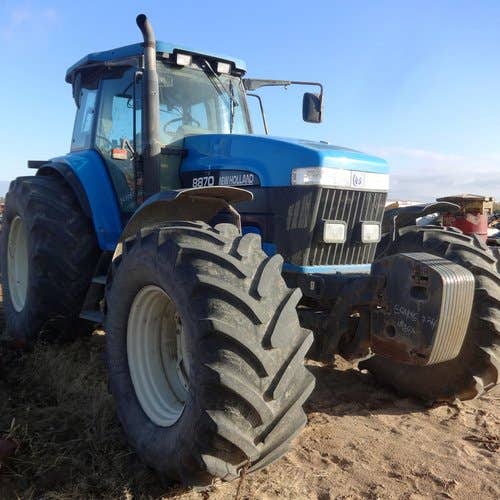 Used New Holland 8870 Tractor parts.