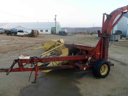 Used New Holland 890 Harvester parts.
