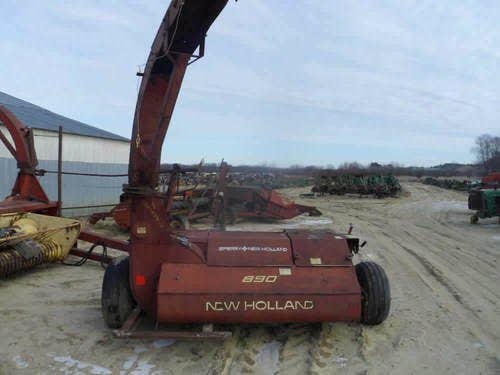 Used New Holland 890 Harvester parts.