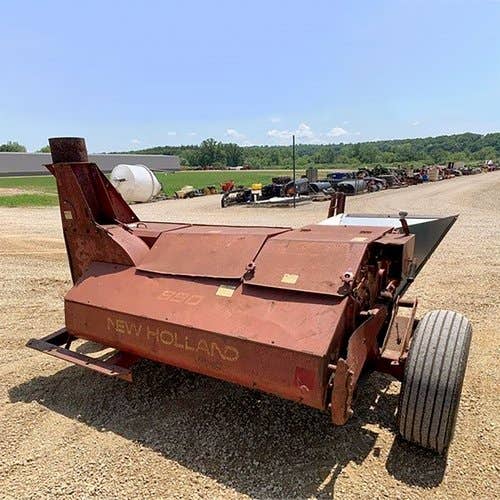 Used New Holland 890 Harvester parts.