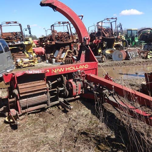 Used New Holland 890 Harvester parts.