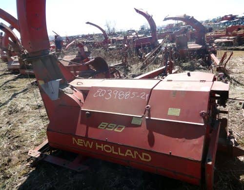 Used New Holland 890 Harvester parts.