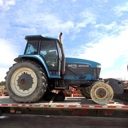 Used New Holland 8970 Tractor parts.