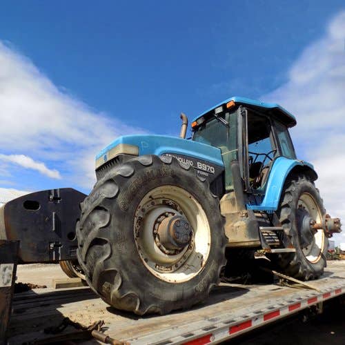 Used New Holland 8970 Tractor parts.