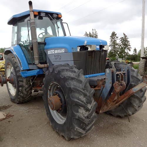 Used New Holland 8970 Tractor parts.