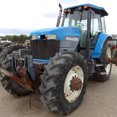 Used New Holland 8970 Tractor parts.