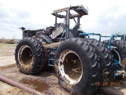 1998 Used New Holland 9682 Tractor parts.