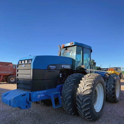 Used New Holland 9880 Tractor parts.