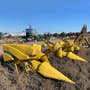 Used New Holland 98C Header parts. Used New Holland 98C Header parts.