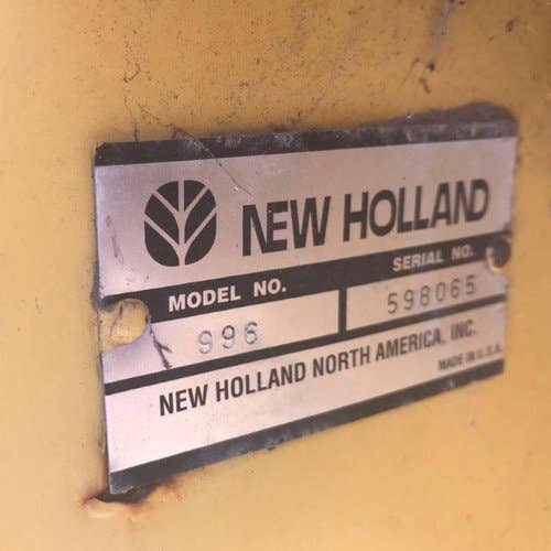 Used New Holland 996 Header parts.