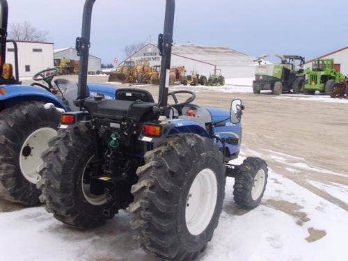 2012 Used New Holland Boomer35 Tractor parts.